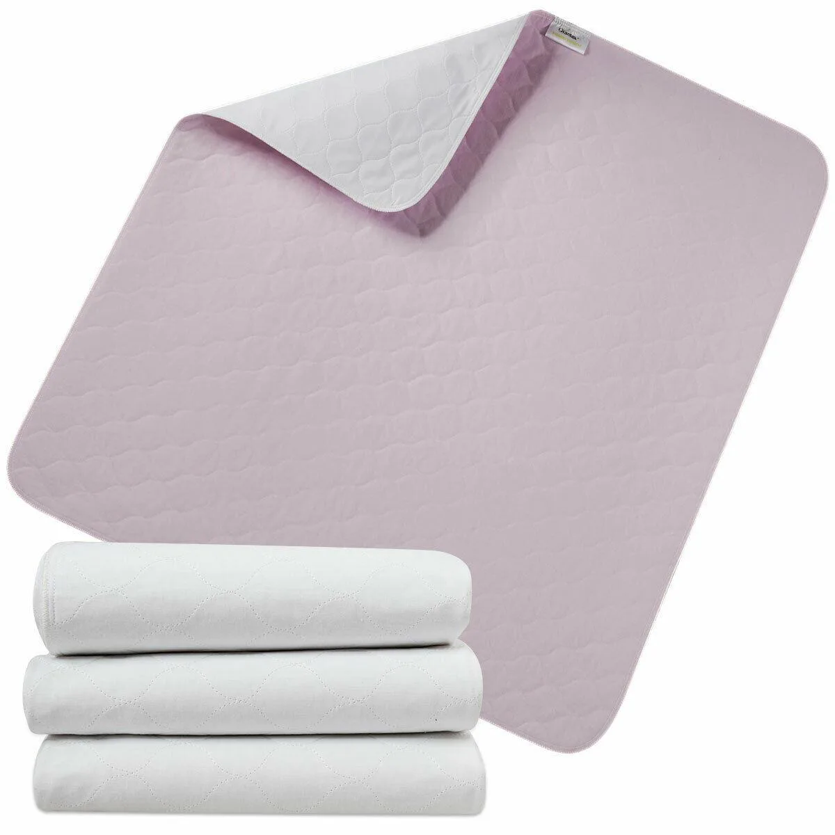Costway Costway 4pcs Washable Underpads Pink 34'' x 36' — product photo