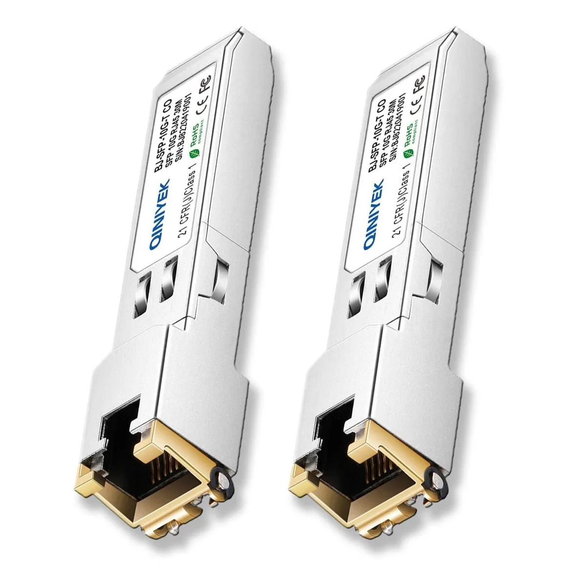 Alphacool Alphacool 10G SFP+ to RJ45 Transceiver 2 Pack 30m Cat.6a/7 — product photo