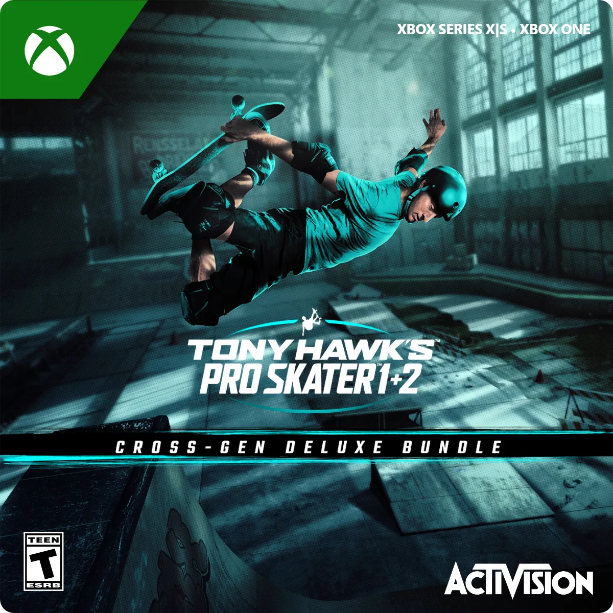 Activision Activision Tony Hawk's Pro Skater 1 + 2 Cross-Gen Deluxe Bundle G7Q-00246 downloadable game — product photo