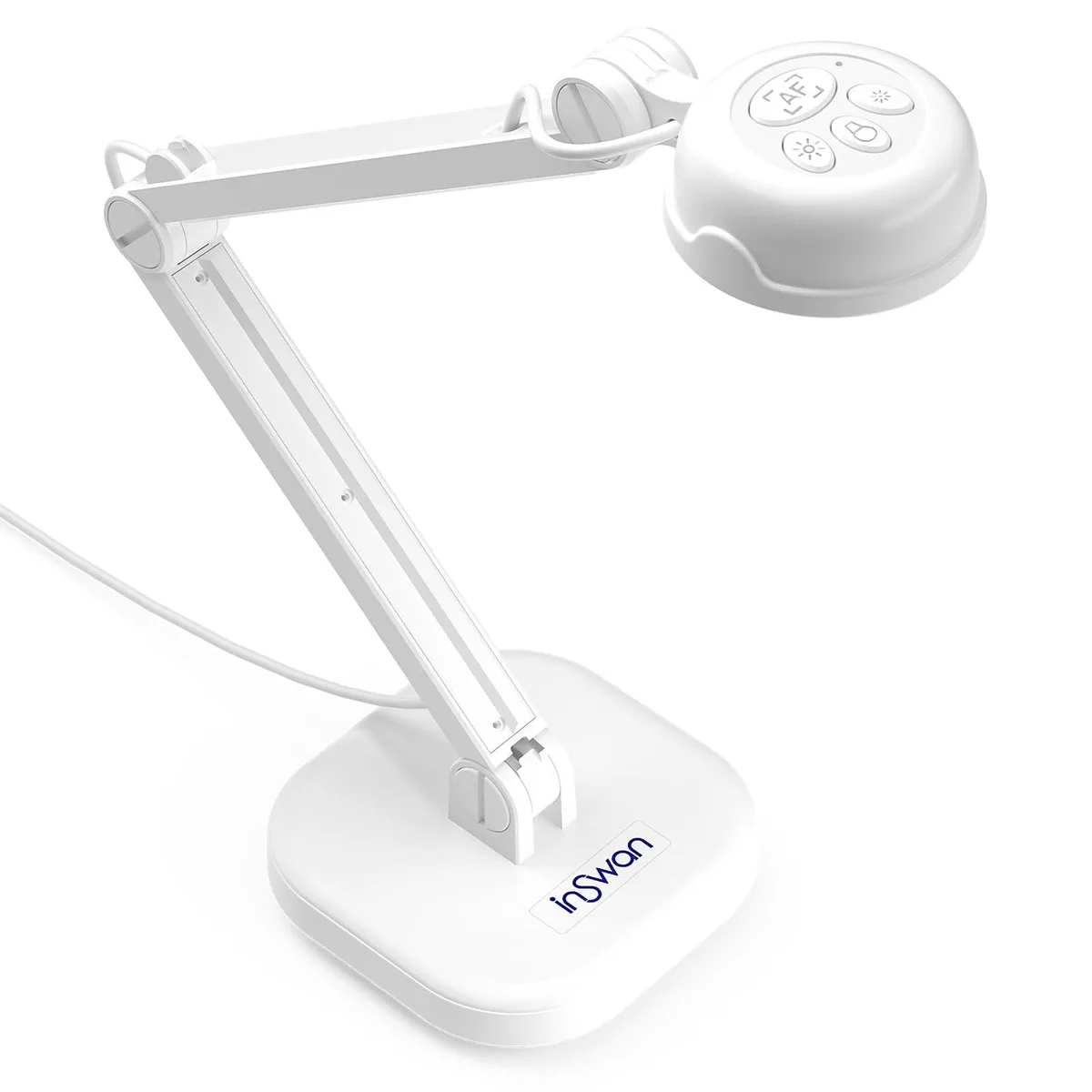 INSWAN INS-1 Classic USB Document Camera 8MP White — product photo
