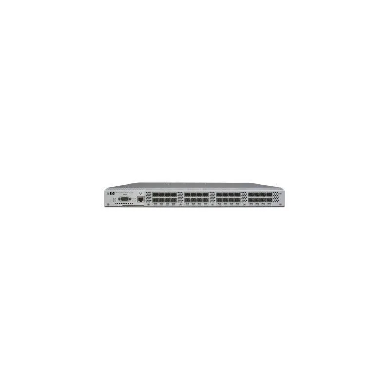 HP StorageWorks SAN Switch 4/32 Power Pack module, rectangular metal chassis, silver finish