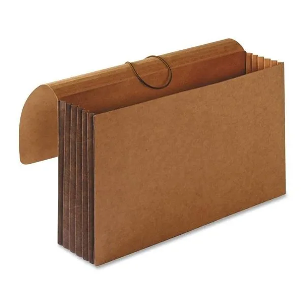 Sparco Products Sparco Products 26575 Accordion Wallet Brown 12-3/8"x10" 5-1/4" Exp accessory — product photo