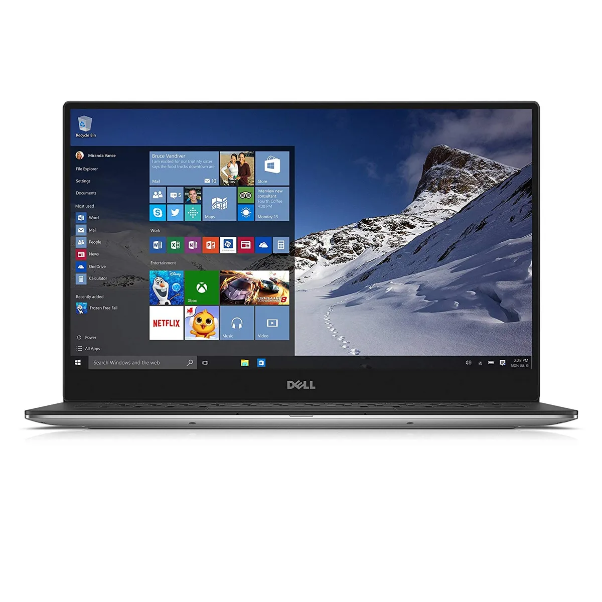 DELL DELL XPS 9343 13.3" laptop i5-5200U 4GB 128GB — product photo