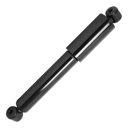 Unity rear shock absorber, silver metal cylinder with mounting eyelets, new condition