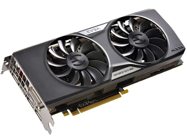 EVGA EVGA GeForce GTX 960 04G-P4-3965-KR 4GB GDDR5 graphics card — product photo
