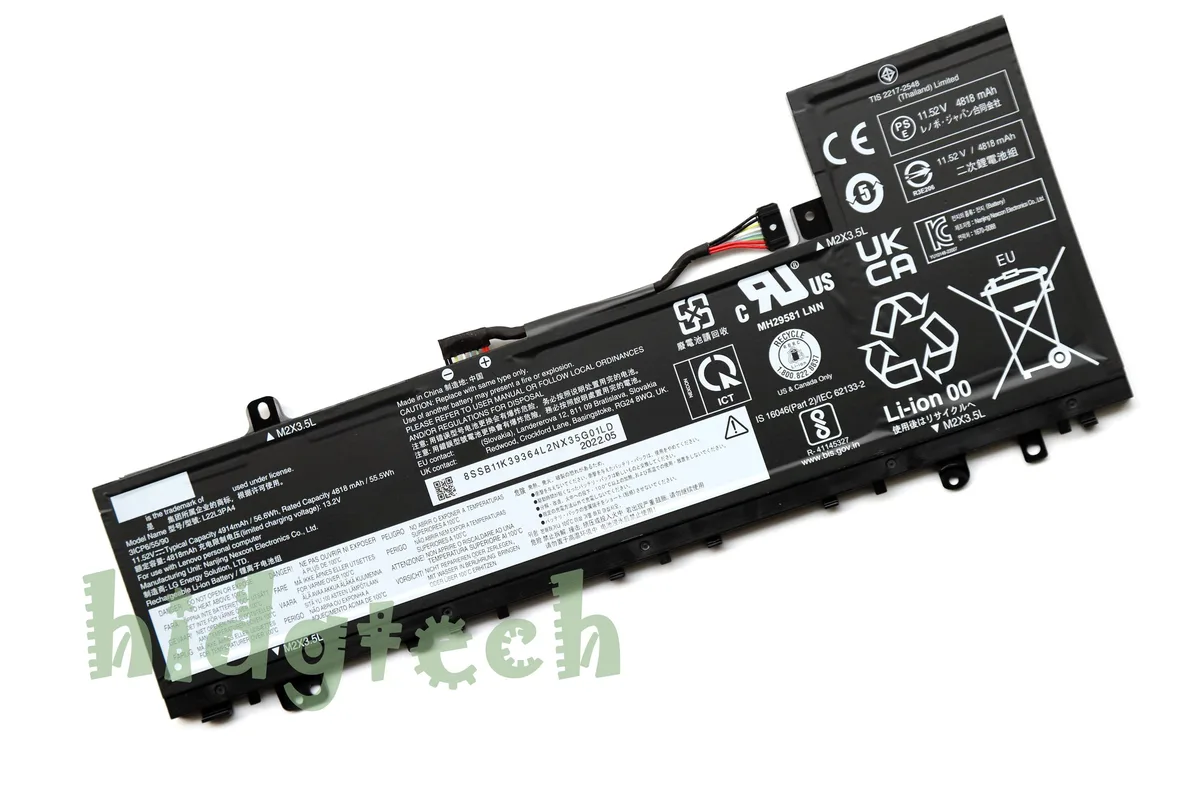 Beisite Beisite 56.6Wh 11.52V laptop battery for Lenovo IdeaPad Slim 5 14/16 31CP6/55/90 — product photo