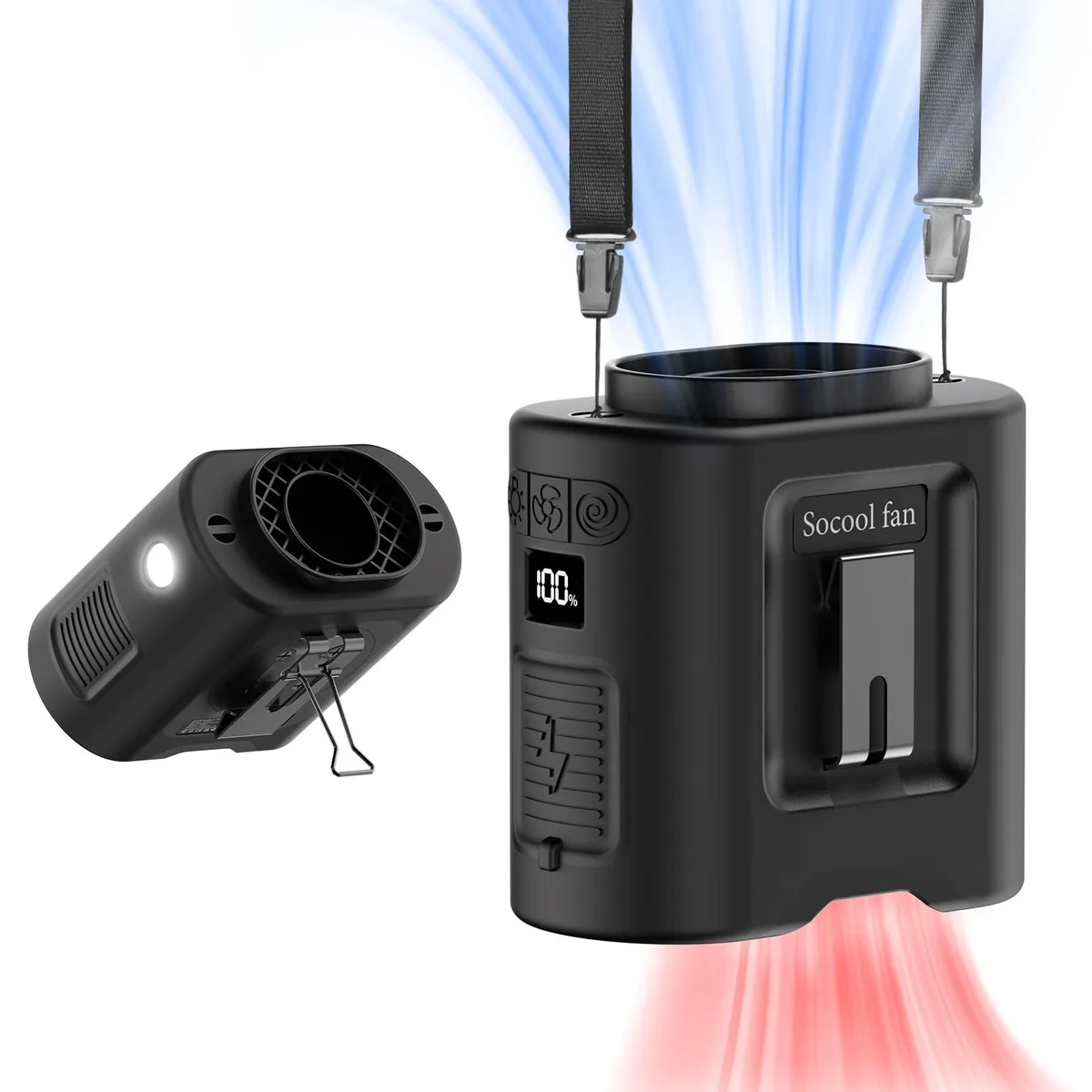 Westinghouse K200 14500mAh 67H 360° Clip Fan Accessory — product photo