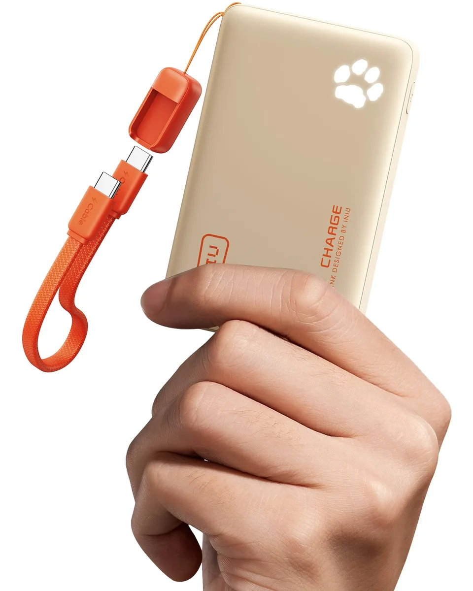 ViewSonic ViewSonic P41 10000mAh 45W Power Bank Beige — product photo