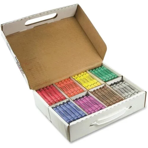 Dixon Dixon Prang Crayons Master Pack Assorted 200 Box 32341 — product photo