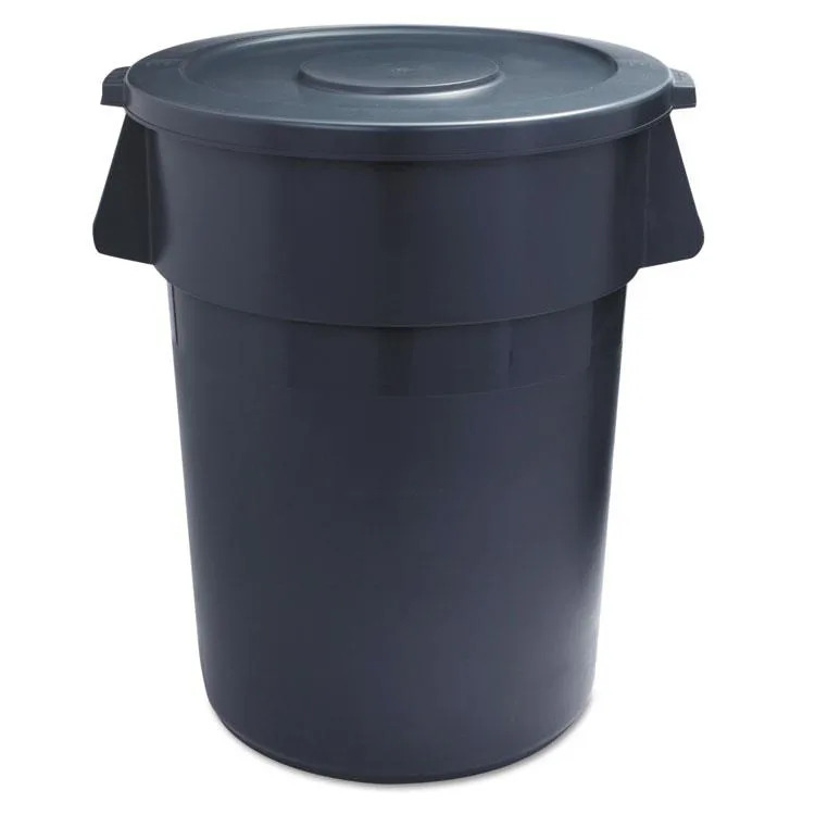 Boardwalk Boardwalk BWK44GLWRLIDGRA 44-Gal Flat-Top Round Lid Gray — product photo