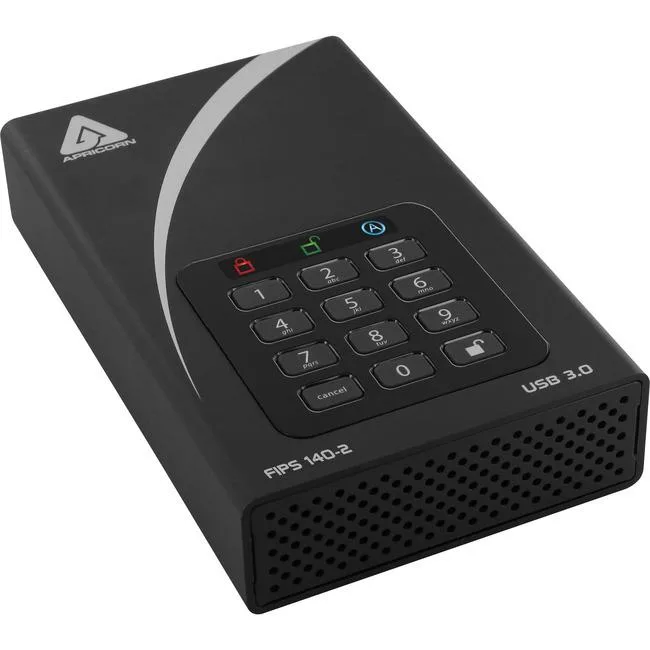 Apricorn Apricorn ADT-3PL256F-10TB 10TB 3.5" 7200 RPM USB 3.0 external hard drive — product photo
