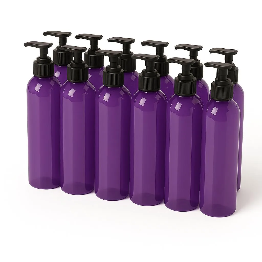 Vandue Corporation Vandue Corporation Royal Massage 8oz Bullet Round Bottle Purple 12 Pack — product photo