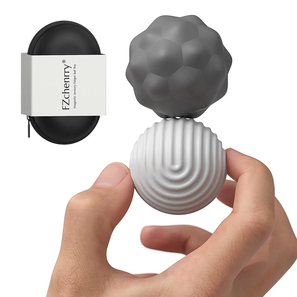  FZChenrry Silicone Magnetic Balls 2PCS 40.5mm Ages 14+ — product photo