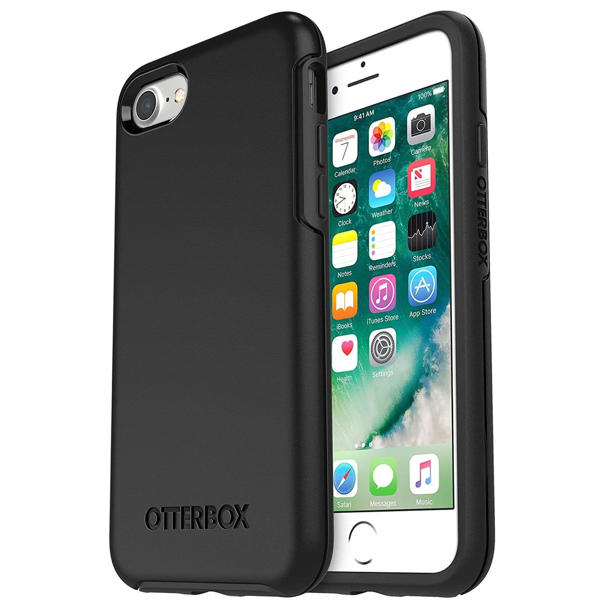 OtterBox OtterBox Symmetry Series Black Case for iPhone 8/7 — product photo