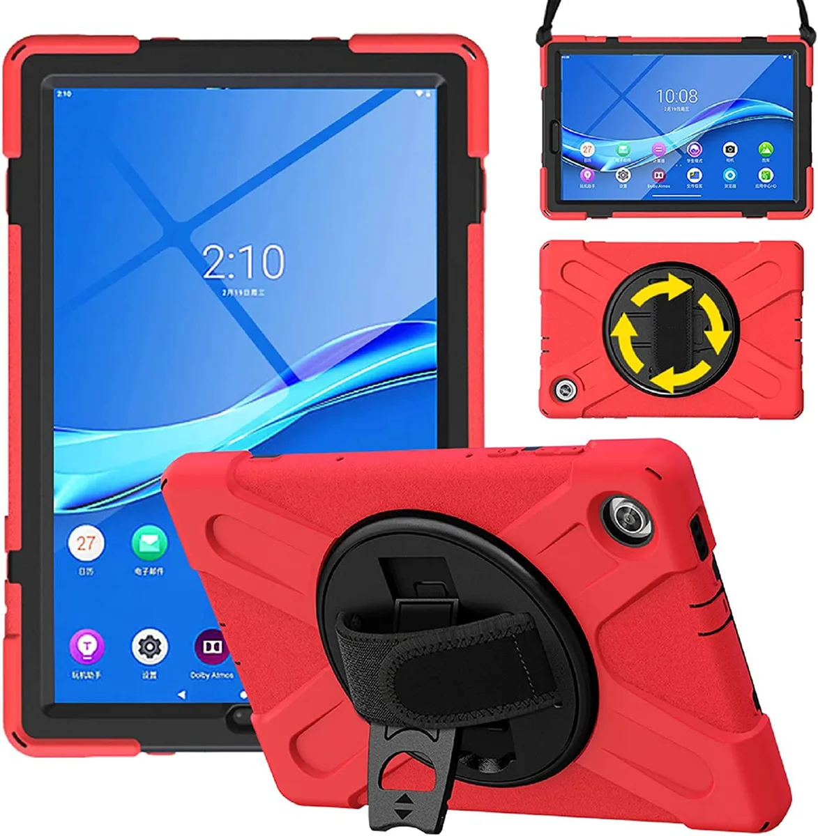 Werleo Werleo Tablet Case Red for Lenovo Tab M10 HD 10.1 2020 TB-X306F/X — product photo