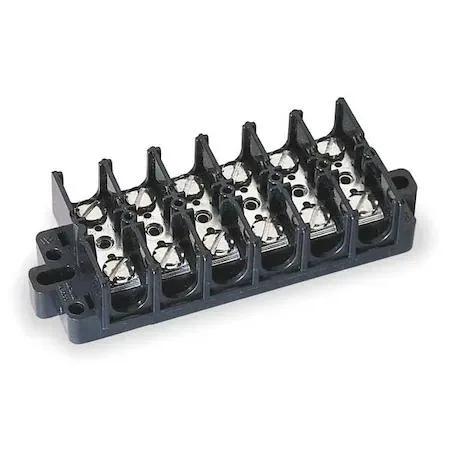 Value Brand Value Brand 6YH91 Terminal Strip 60A 6 Pole 600VAC — product photo