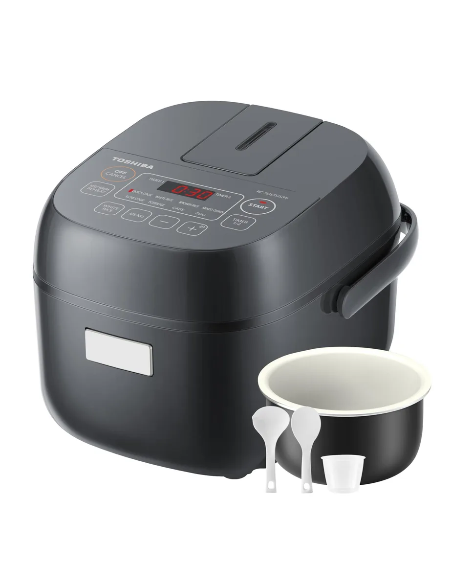  TOSHIBA RC-5DSTUS 3-cup rice cooker 400 W 100 V 6.6 lb — product photo