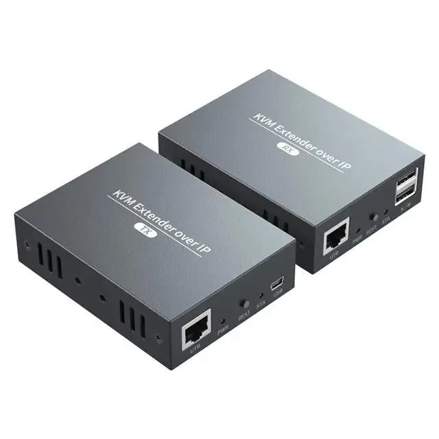 UTEK UTEK 150M IP HDMI KVM Extender 1080P 60Hz US Plug TX RX — product photo