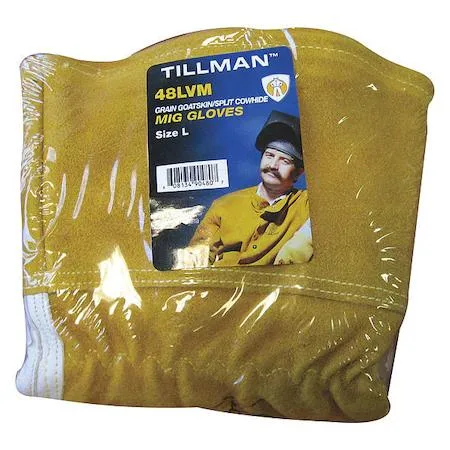 JOHN TILLMAN CO JOHN TILLMAN CO 48XLVM MIG/TIG Welding Gloves Goatskin Palm XL personal protective equipment — product photo