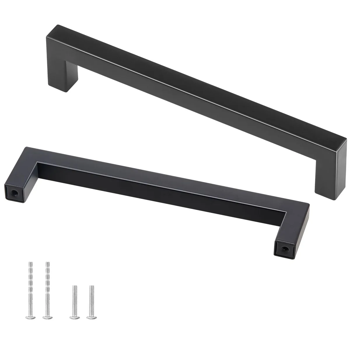 VEVOR VEVOR 6003-160mm-black 30 Pack Stainless Steel Cabinet Pulls Matte Black — product photo