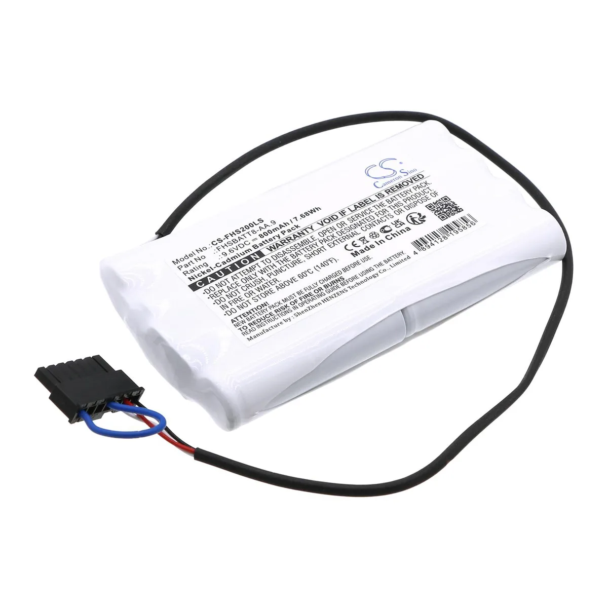  Cameron Sino Hotspot 2 FHSBATT8-AA.9 800mAh 9.6V standard battery — product photo