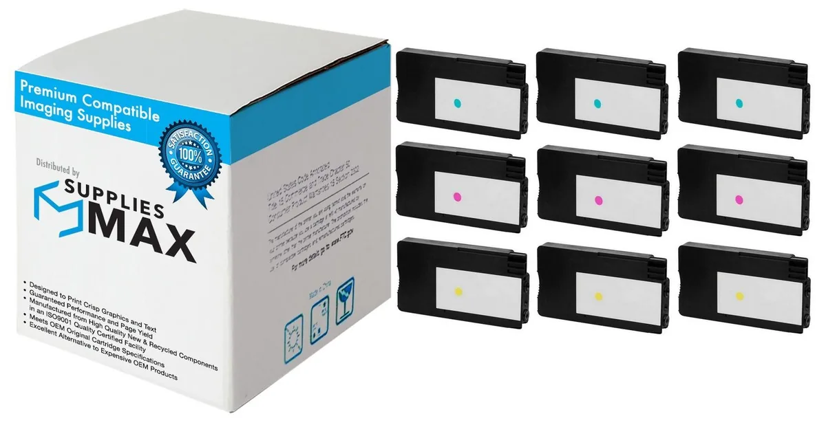 SuppliesMax SuppliesMax Remanufactured Inkjet Combo Pack 3-C/M/Y 38 ML HP 711 P2V32A_3PK — product photo