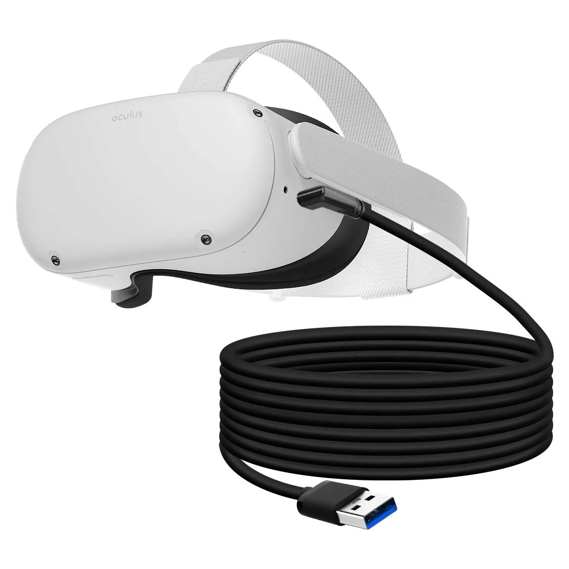 SMA SMA 10ft USB A to C Cable 90° 5 Gbps 1333 Mbit/s Black — product photo