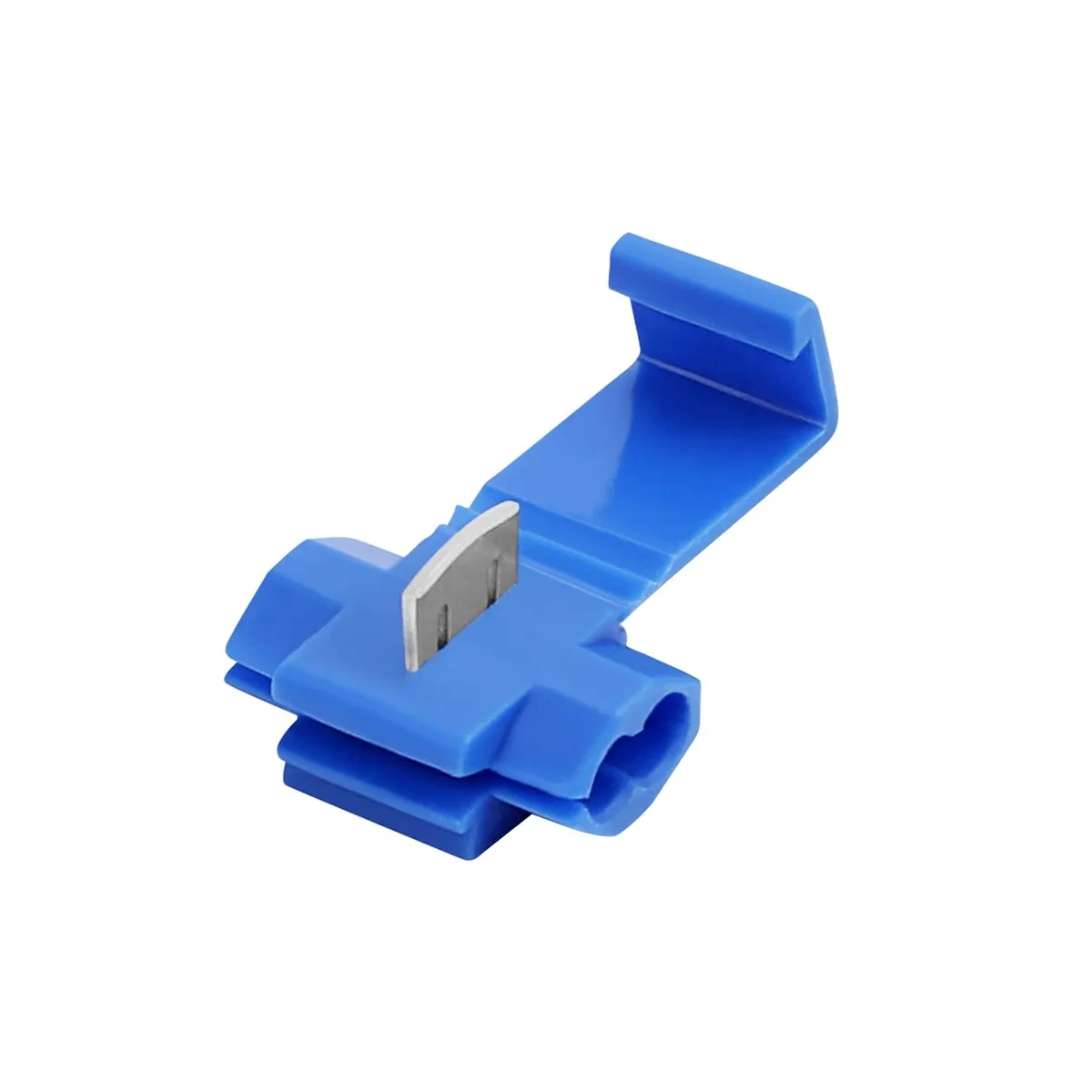 Blue insulated snap-lock wire connectors, 100 pieces