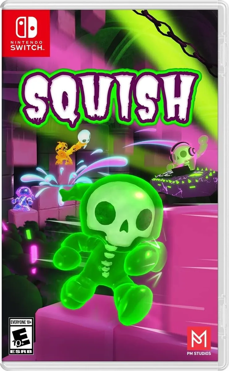 PM Studios, Inc. PM Studios, Inc. PM-00071 Squish Launch Edition Nintendo Switch video game — product photo