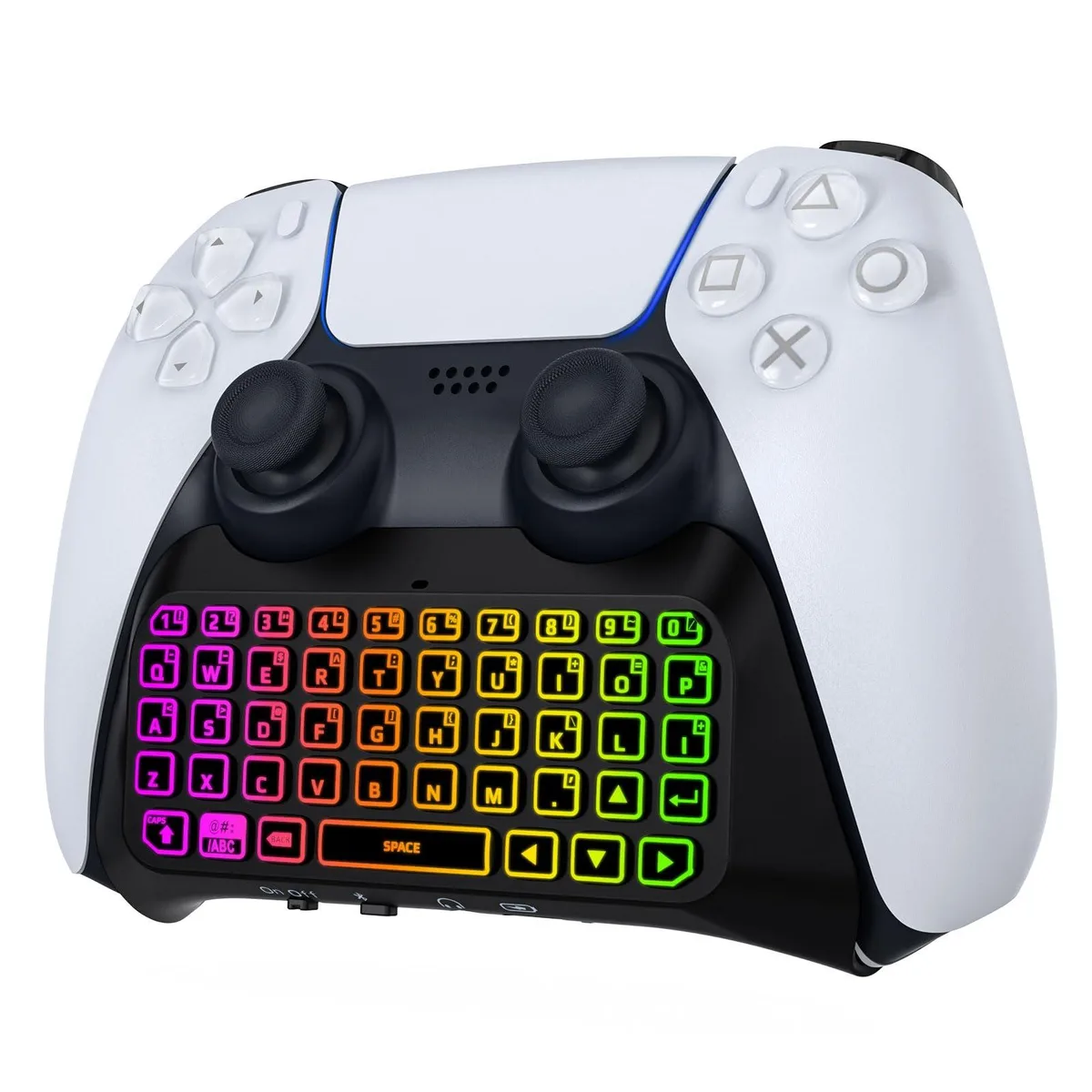  MoKo P840401400951 RGB Backlight Keyboard for PS5 Controller — product photo