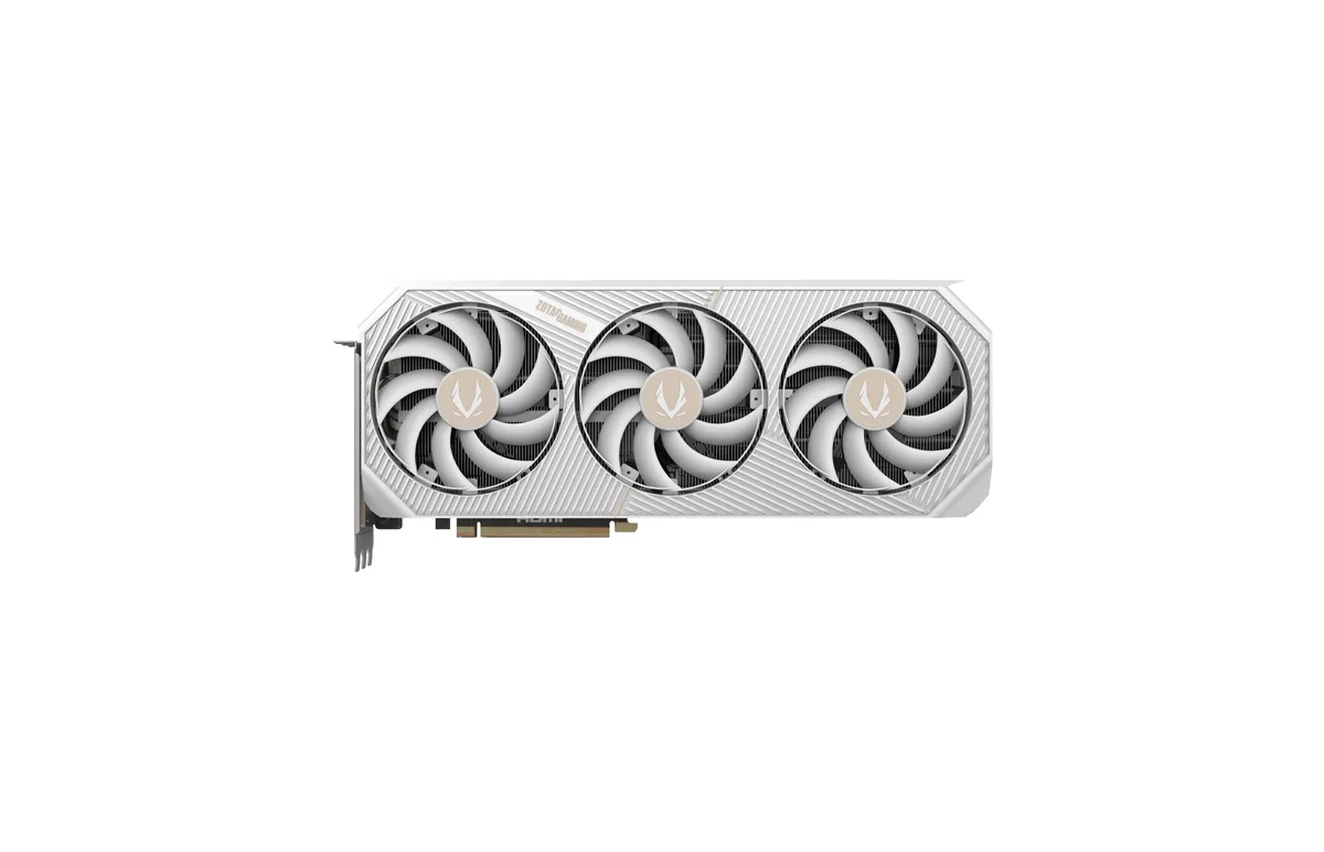 ZOTAC ZOTAC GeForce RTX 5080 SOLID OC White Edition 16GB graphics card ZT-B50800Q-10P — product photo