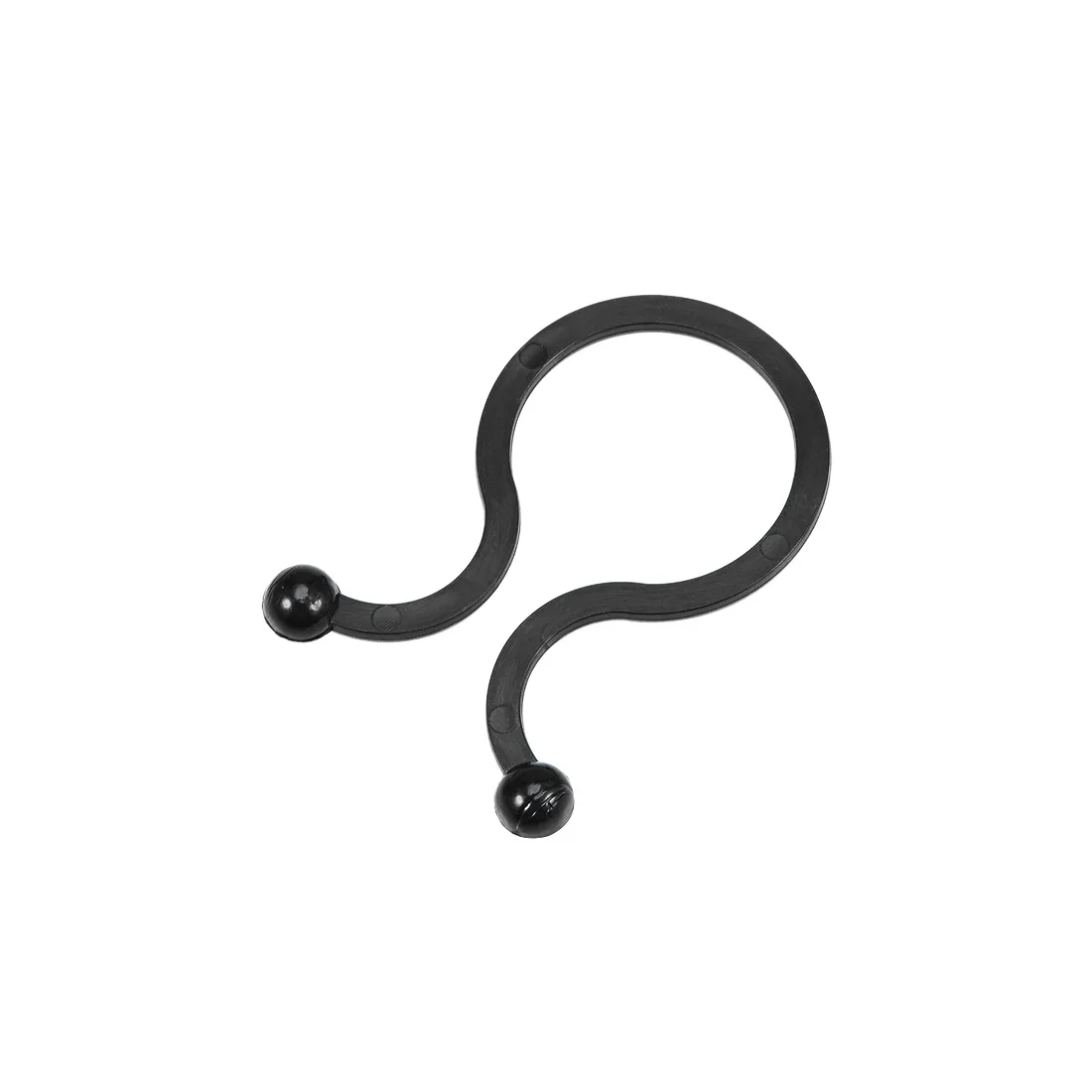 Unique-Bargains Unique-Bargains Twist Lock Cable Ties 18mm Black 50pcs — product photo