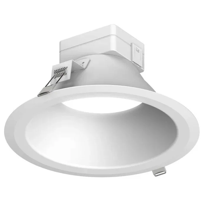 Hubbell Incorporated Hubbell Prescolite LiteBox Downlight 8in 3000lm 37W selectable CCT 90 CRI LBRST-8RD-M_30LWWCS9-WH — product photo
