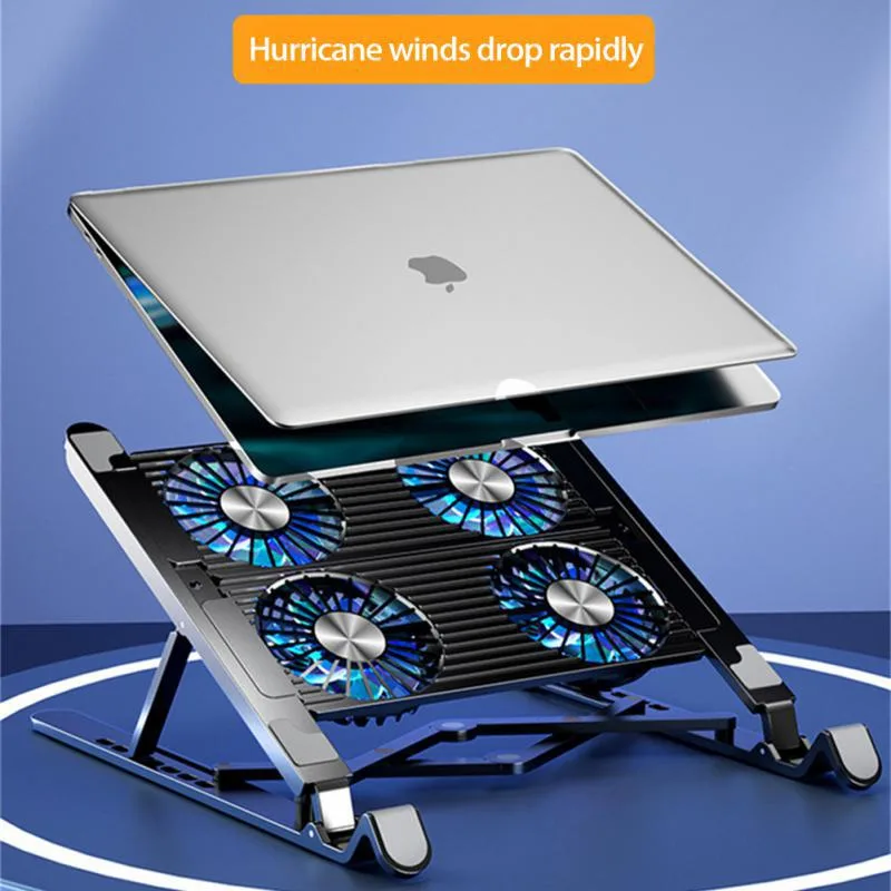 Jansicotek Jansicotek TSB01 laptop cooling pad 4 fan 11-17.3" black — product photo