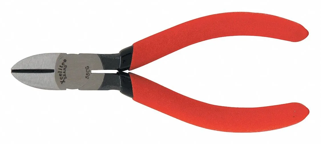 Xcelite 55CGNN 5 in diagonal cutting plier with cushion grip handles