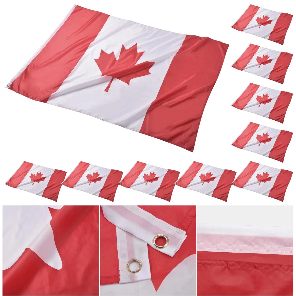 Yescom USA, Inc. Yescom USA, Inc. Canada Flag 4x6 ft Polyester 10 Pack — product photo