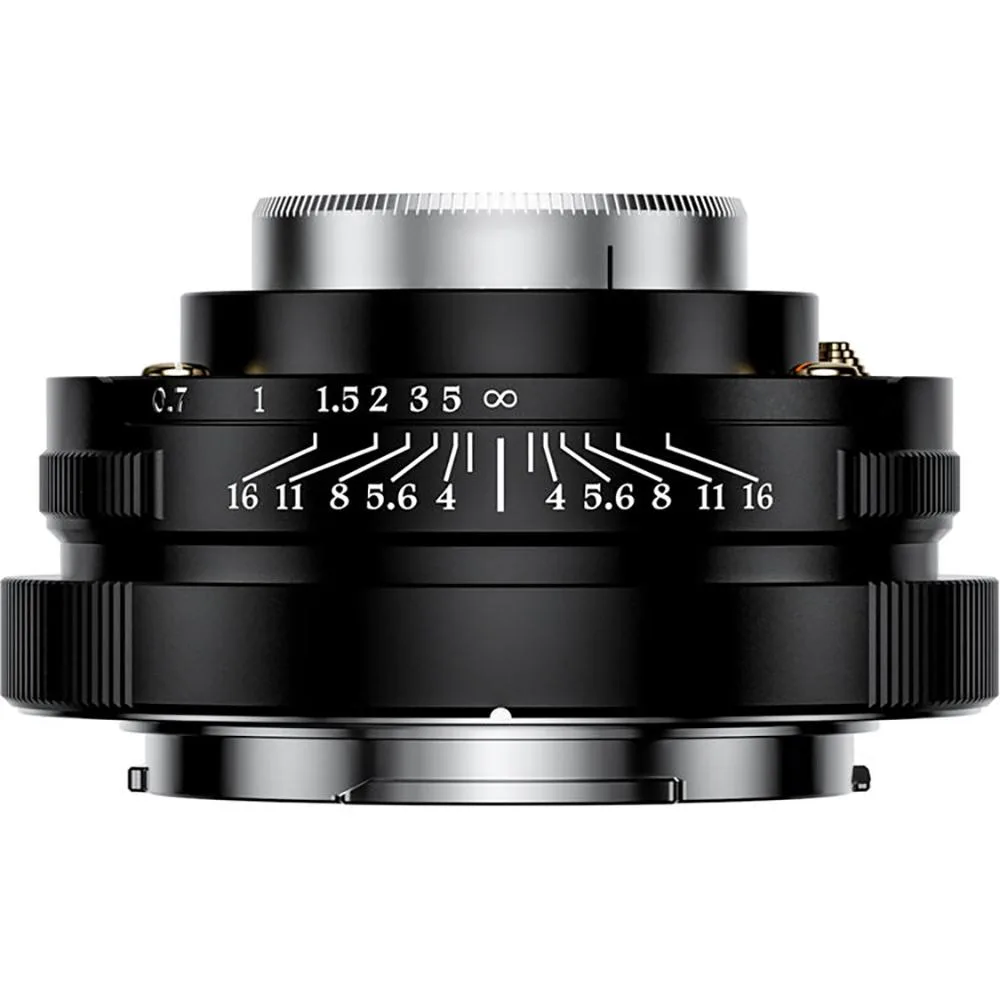 DZOFILM DZOFILM Thypoch Eureka 28mm f/2.8 Lens FUJIFILM X Black camera lens — product photo