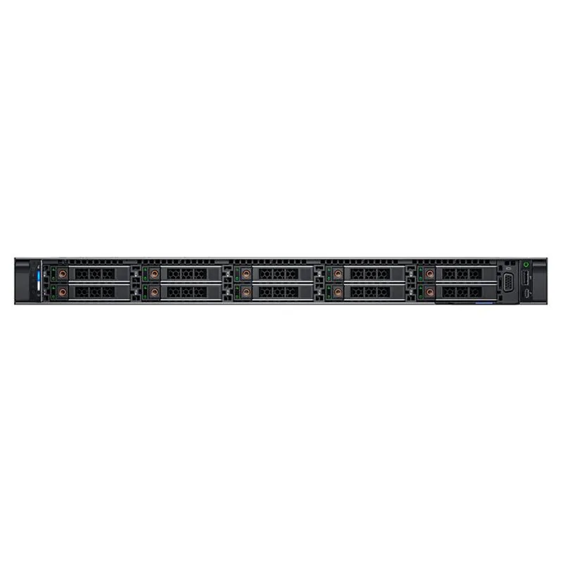 DELL DELL PowerEdge R650xs 1U rack server 2x Xeon Silver 4310 2.1GHz 12-core 512GB DDR4 10x 600GB SAS H745 2x 1400W — product photo