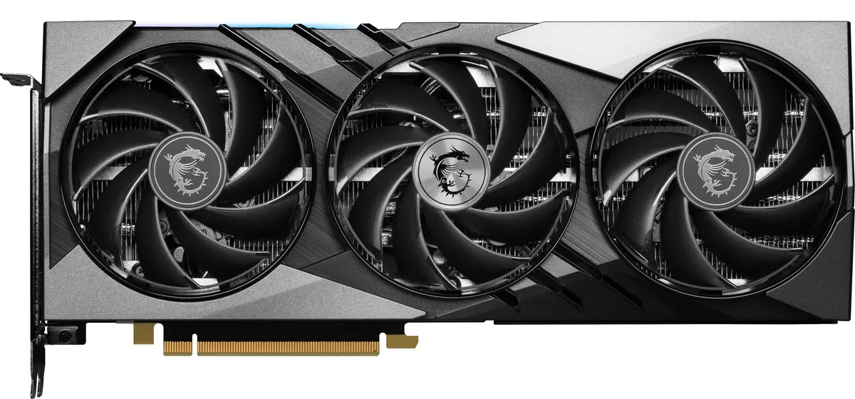 MSI MSI RTX 4070 Ti SUPER 16G GAMING X SLIM Triple Fans graphics card — product photo