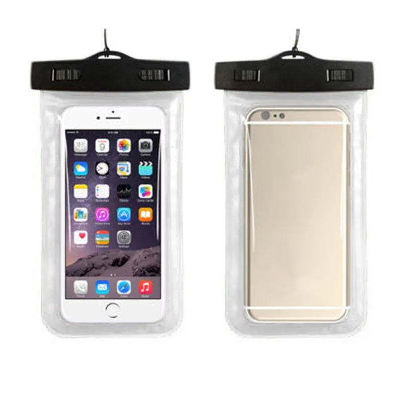 The Perfect Part The Perfect Part Waterproof Floating Phone Pouch 3 Pack Clear 7.5 x 4.2 x .5 in — product photo