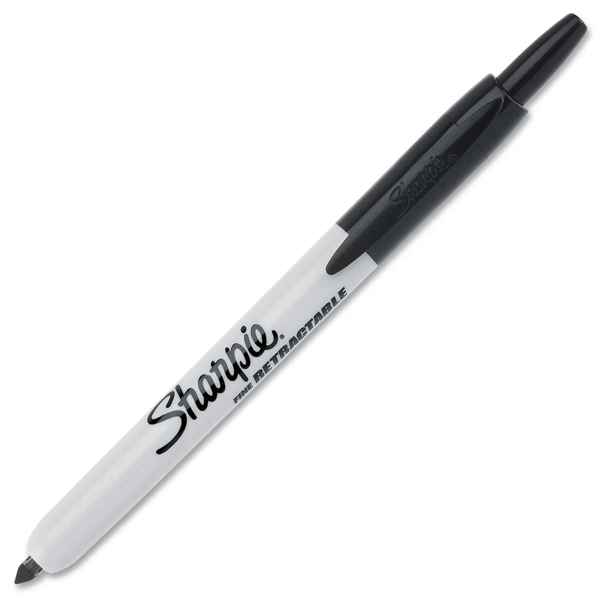 Sanford Sanford 32701 Sharpie Retractable Fine Point Marker Black 12 Pack — product photo