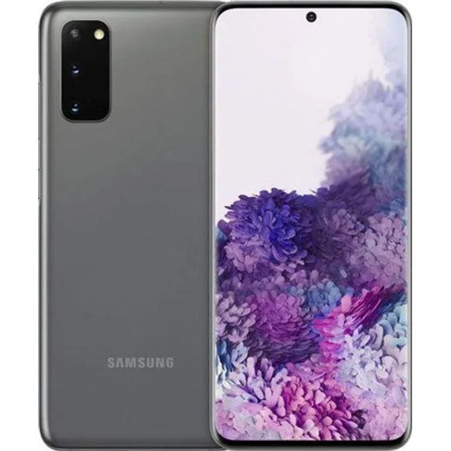 SAMSUNG SAMSUNG Galaxy S20 128GB Cosmic Grey 5G cell phones - unlocked — product photo