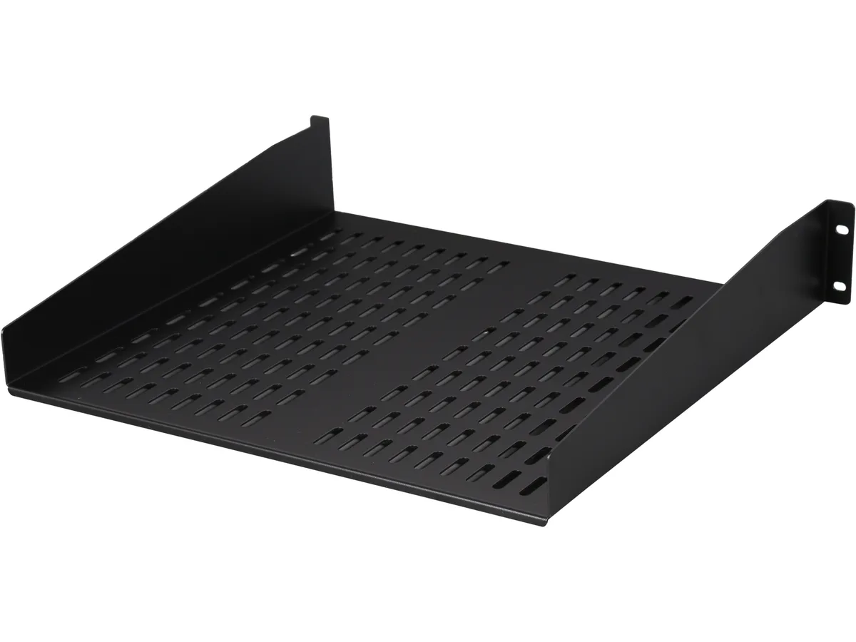 STARTECH STARTECH CABSHELFV 2U 16in Vented Cantilever Shelf 50 lbs — product photo