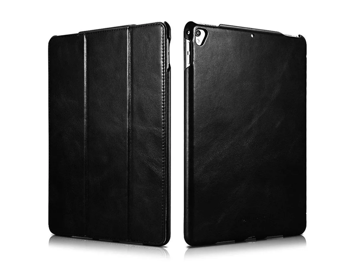 Werleo Werleo iPad Pro 12.9 2015 2017 Leather Folio Case Black — product photo