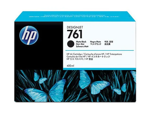 HP HP CM991A 761 Matte Black 400 ml ink cartridges (genuine brands) — product photo