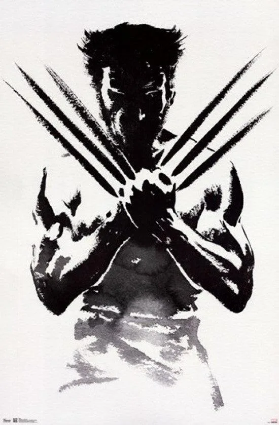 Wolverine poster print 24 by 36 inches on heavy paper
