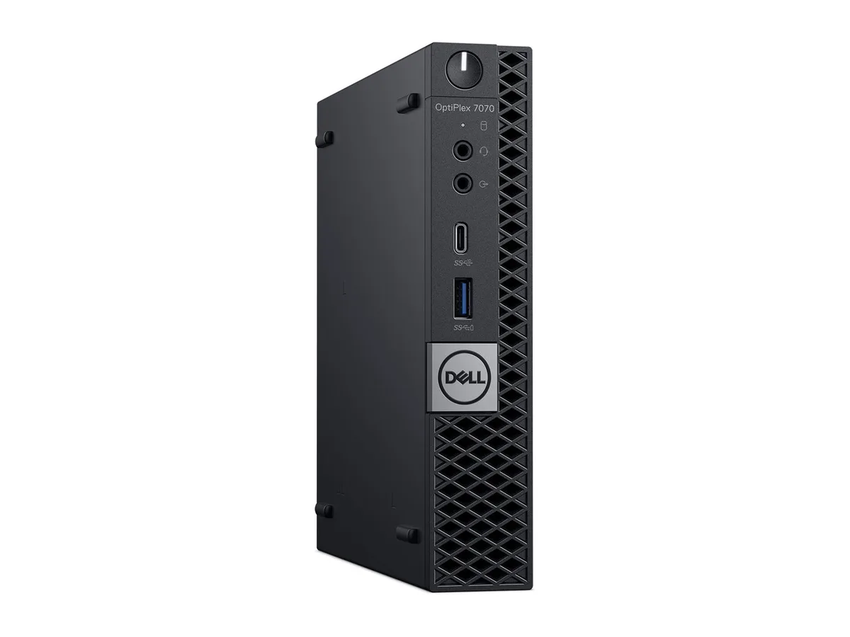 DELL DELL J1-7070MA02 OptiPlex 7070-MICRO business desktop i7-8700T 16GB DDR4 500GB NVMe — product photo