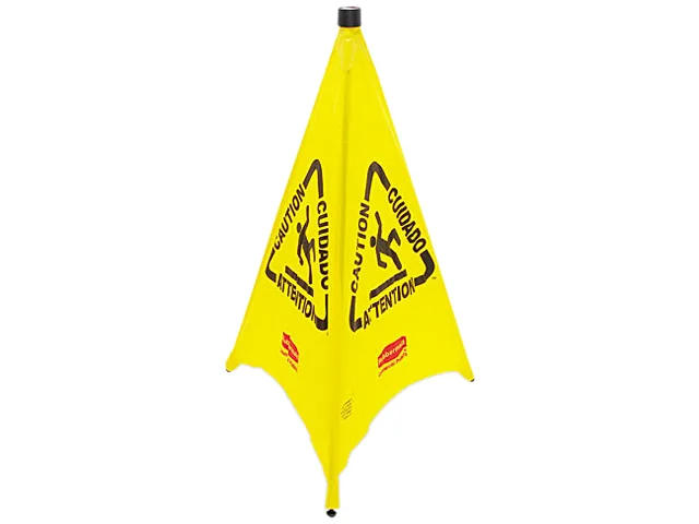 Rubbermaid Rubbermaid 9S0100YL Pop-Up Safety Cone 21w x 30h Yellow inventory supply — product photo