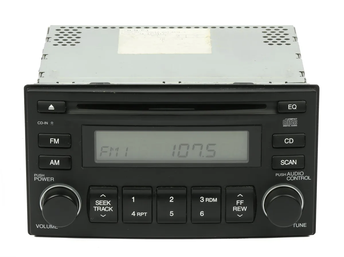 1 Factory Radio 1 Factory Radio 99610-01E485CA receiver 2006-2011 Hyundai Accent AM FM CD — product photo