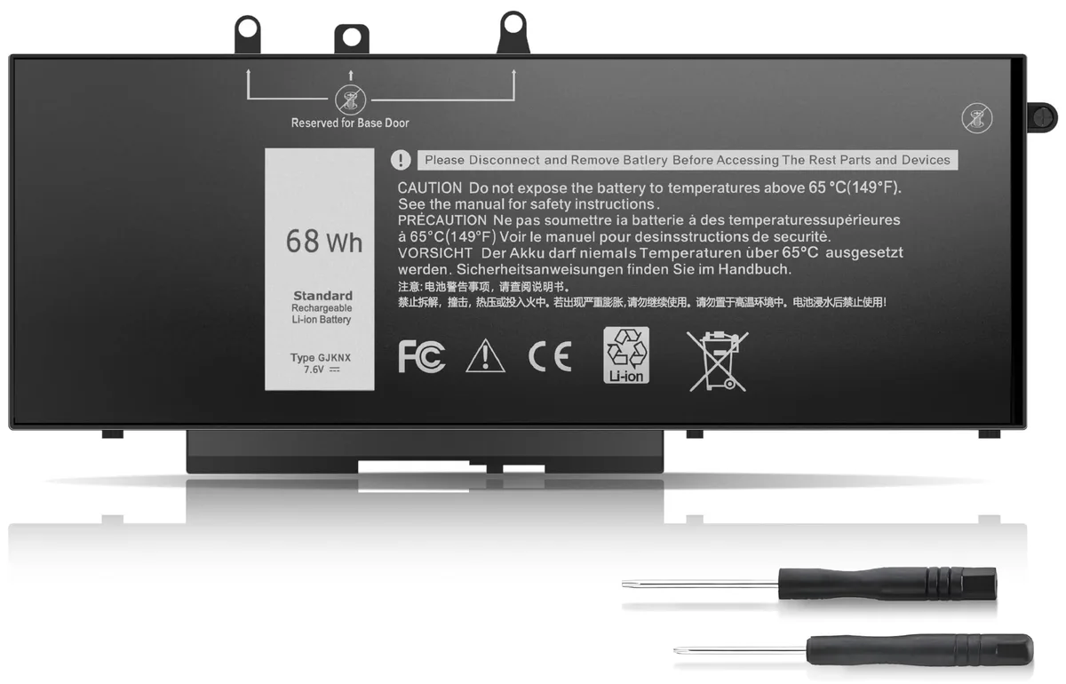  Dell GJKNX 68Wh 7.6V 4-Cell Laptop Battery — product photo